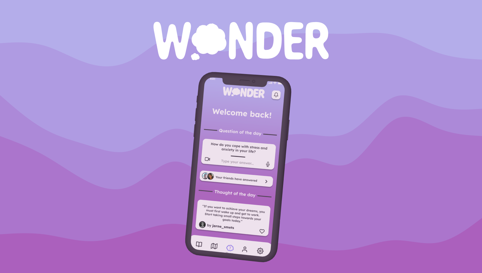 Wonder project thumbnail - exploration and discovery app